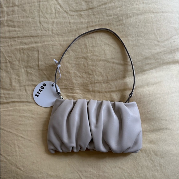Staud Cream Bean Bag - Picture 1 of 3